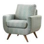 Deryn Accent Chair - Polyester - Teal